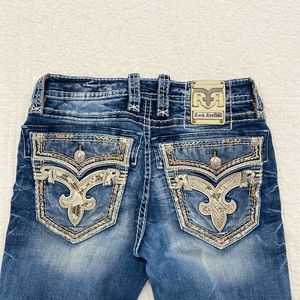 Rock Revival Men’s RUTH j201 straight stretch as 32Wx30L